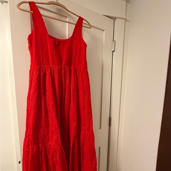 AYR Vibrant Red Midi Dress - Picture 4 of 5